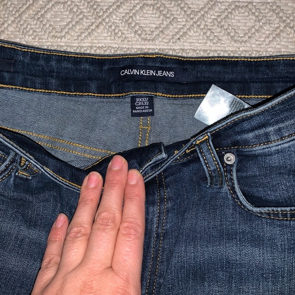 Calvin Klein high waisted skinny jeans - Picture 3 of 4